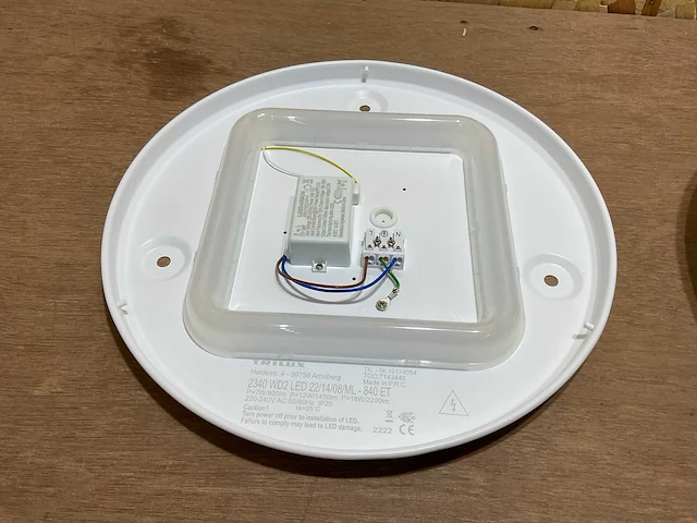 Trilux twenty3 wand/plafondlamp 18w (8x) - afbeelding 6 van  10