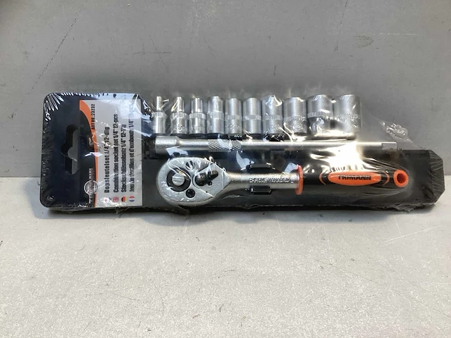 Trimann - dopsleutelset 1/4” - 12-delig - afbeelding 1 van  2