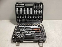 Trimann 1/4''& 1/2'' 108 delige gereedschapskoffer - afbeelding 1 van  5