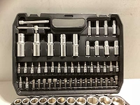 Trimann 1/4''& 1/2'' 108 delige gereedschapskoffer - afbeelding 2 van  5