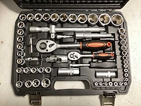 Trimann 1/4''& 1/2'' 108 delige gereedschapskoffer - afbeelding 3 van  5