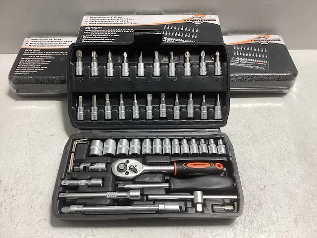 Trimann 46 delig doppenset 1/4 (3x) - afbeelding 1 van  8