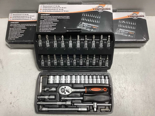 Trimann 46 delig doppenset 1/4 (3x) - afbeelding 2 van  8
