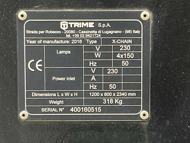 Trime - x-chain - lighting - 2016 - afbeelding 4 van  13