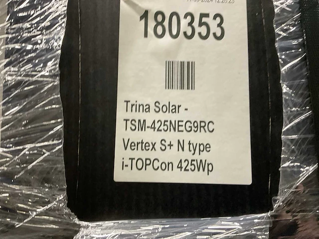 Trina solar tsm-425neg9rc 27 vertex s+ 425w zonnepaneel (360x) - afbeelding 5 van  5