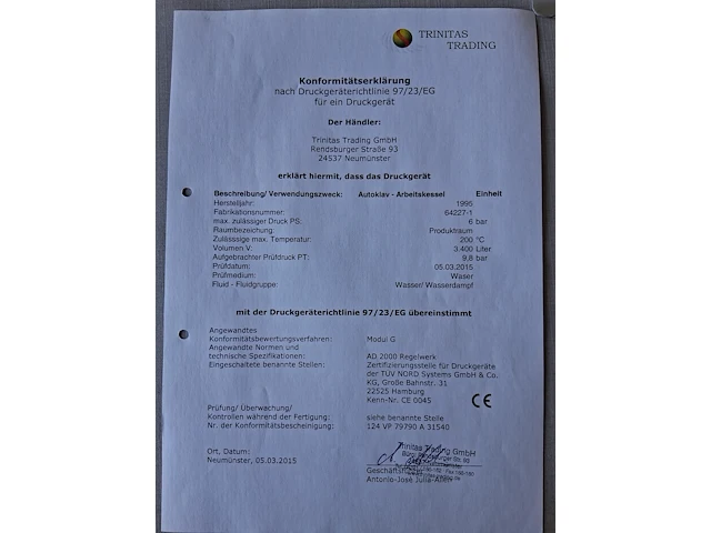 Trinitas trading gmbh - afbeelding 10 van  19