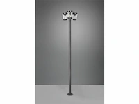 Trio cavado paalverlichting antraciet excl. 3x e27 4w buitenverlichting ip44 - afbeelding 1 van  2