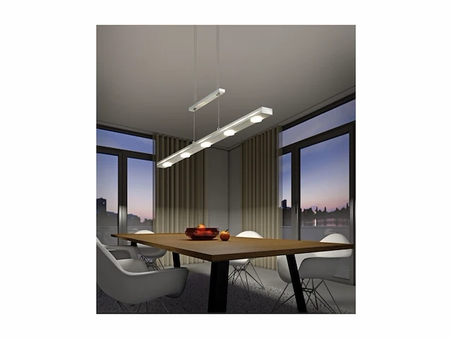 Trio lacal - hanglamp - nikkel mat - incl. 7x smd 4w - afbeelding 4 van  4