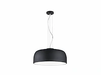 Trio leuchten baron 309800432 hanglamp metaal zwart mat - afbeelding 1 van  3