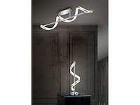 Trio sydney plafondlamp chroom incl. 1x smd 18 w extern dimbaar plafondbevestiging - afbeelding 1 van  3