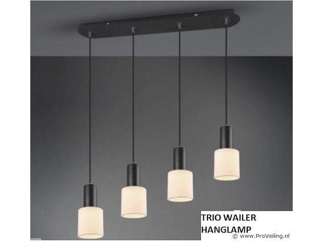 Trio wailer - hanglamp - 5 stuks - afbeelding 2 van  2