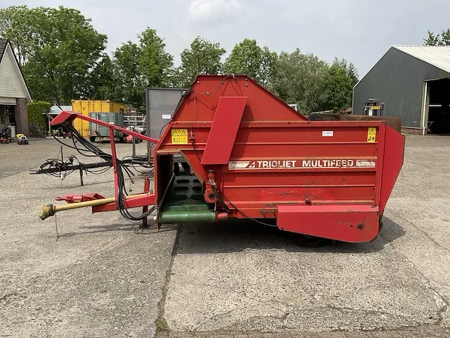 Trioliet multifeed blokkendoseerwagen - afbeelding 10 van  17