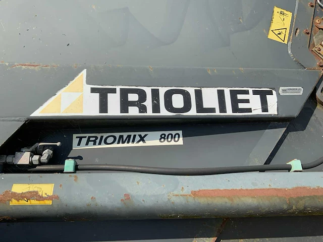 Trioliet triomix triomix 800 voermengwagen - afbeelding 11 van  31