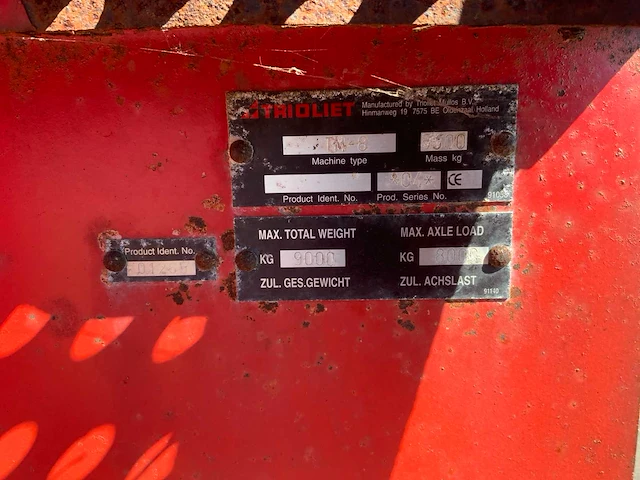 Trioliet triomix triomix 800 voermengwagen - afbeelding 25 van  31