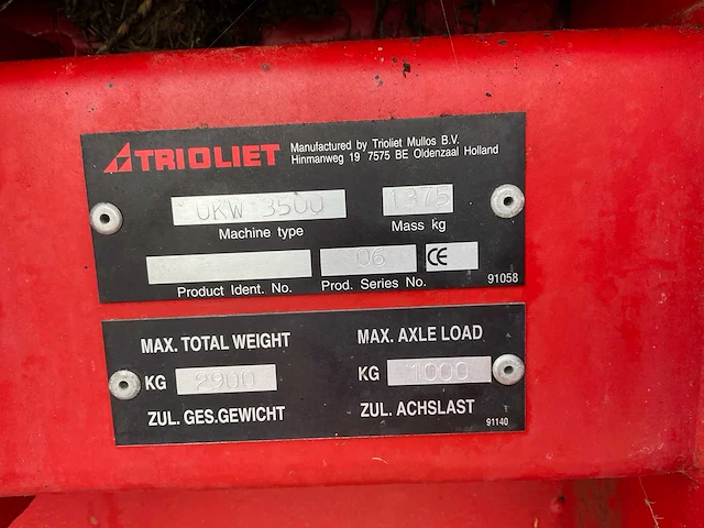 Trioliet ukw 3500 kuilhapper - afbeelding 3 van  11