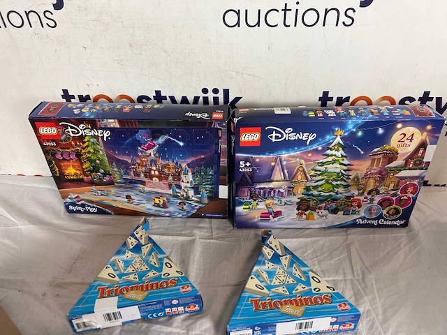 Triominos travel - reisspel + lego disney adventskalender 2024 - 43253 - afbeelding 2 van  2