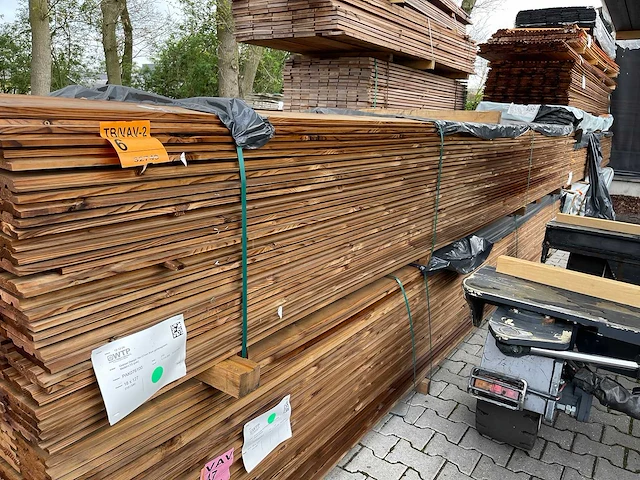 Tripple design bruin gemodificeerd 18x142mm, lengte 540cm (210x) - afbeelding 2 van  3