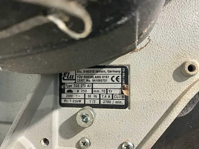 Tripus tgs 273 a2 zaagtafel afkortzaag combi - afbeelding 7 van  7
