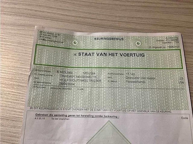Tristar - trike - afbeelding 12 van  13
