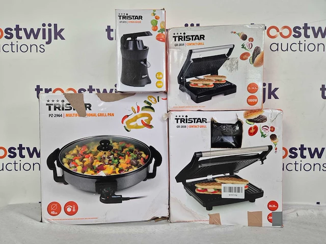 Tristar grill | citruspers | hapjespan - afbeelding 2 van  2