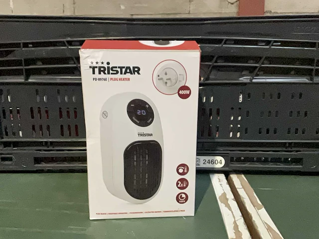 Tristar pd-8976e plug elektrische kachel (19x) - afbeelding 3 van  7