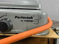 Tristar portacook 3 gas kookplaat en gasflessen (28x) - afbeelding 7 van  8