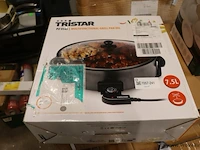 Tristar pz-9145 - elektrische hapjespan 1500w - ø40cm deksel - maximale temperatuur 250⁰ c - pfas vrij - afbeelding 1 van  3