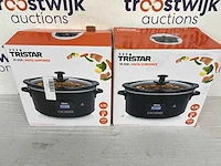Tristar vs-3920 - slowcooker 210w - 4,5 liter (2x) - afbeelding 2 van  2