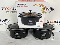 Tristar vs-3920 - slowcooker 210w - 4,5 liter (3x) - afbeelding 2 van  2