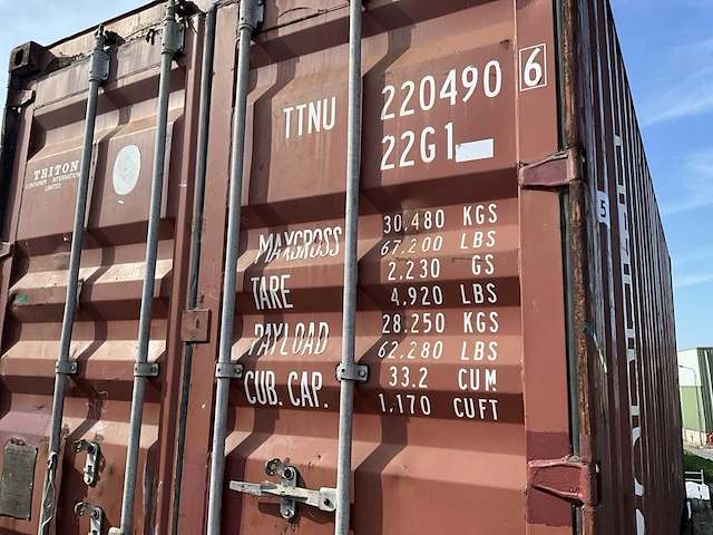 Triton zeecontainer - afbeelding 7 van  8