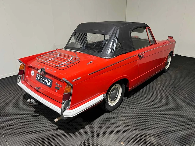 Triumph - herald - 15/50 - cabriolet - oldtimer -1969 - afbeelding 24 van  26