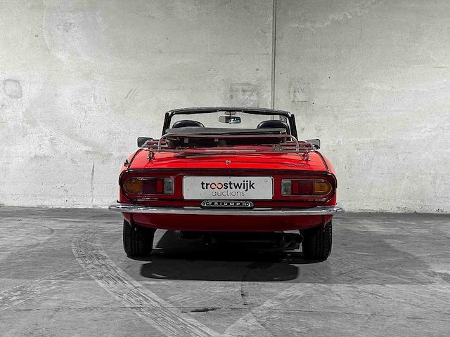 Triumph spitfire 1500 soft top twin carburettor 71pk 1979 cabriolet overdrive (origineel-nl), dv-22-ts - afbeelding 9 van  46