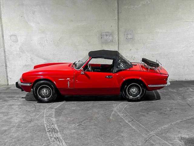 Triumph spitfire 1500 soft top twin carburettor 71pk 1979 cabriolet overdrive (origineel-nl), dv-22-ts - afbeelding 17 van  46