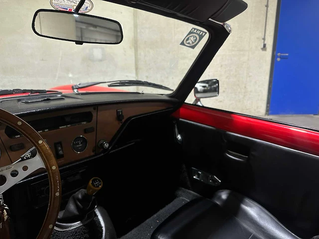 Triumph spitfire 1500 soft top twin carburettor 71pk 1979 cabriolet overdrive (origineel-nl), dv-22-ts - afbeelding 20 van  46