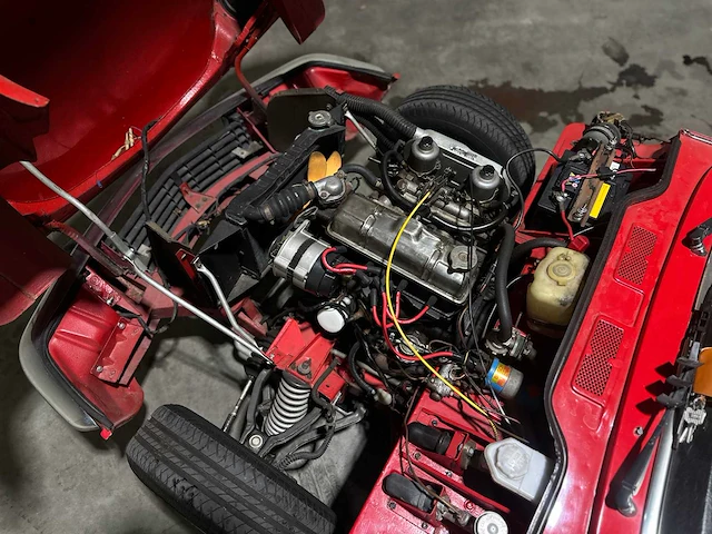 Triumph spitfire 1500 soft top twin carburettor 71pk 1979 cabriolet overdrive (origineel-nl), dv-22-ts - afbeelding 33 van  46