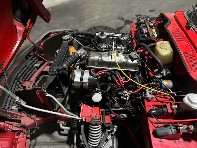 Triumph spitfire 1500 soft top twin carburettor 71pk 1979 cabriolet overdrive (origineel-nl), dv-22-ts - afbeelding 35 van  46