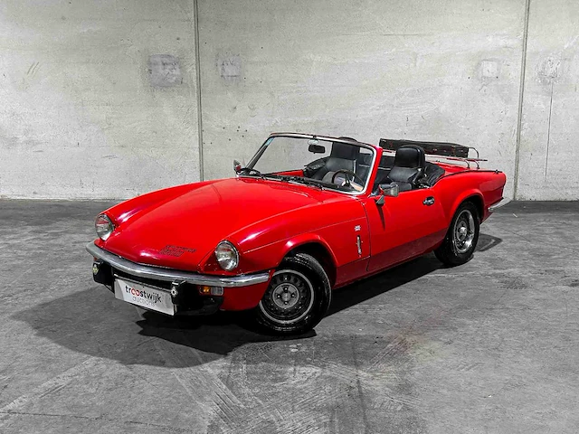 Triumph spitfire 1500 soft top twin carburettor 71pk 1979 cabriolet overdrive (origineel-nl), dv-22-ts - afbeelding 34 van  46