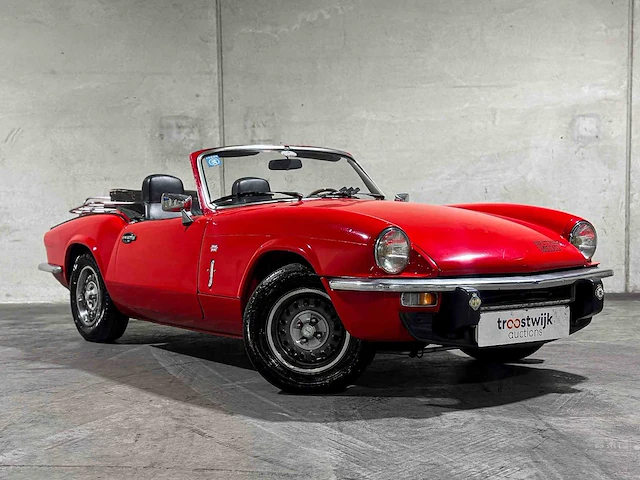 Triumph spitfire 1500 soft top twin carburettor 71pk 1979 cabriolet overdrive (origineel-nl), dv-22-ts - afbeelding 45 van  46