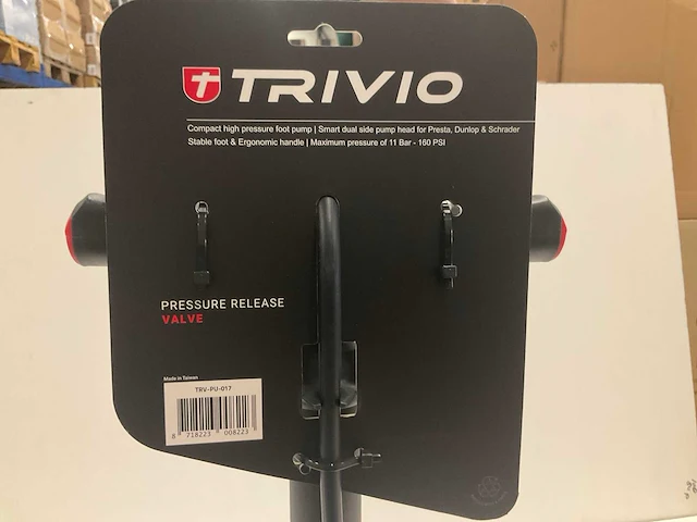 Trivio storm fietspomp 11 bar - afbeelding 4 van  4