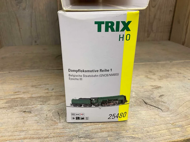 Trix ho 25480 stoomlocomotief serie 1 modeltrein - afbeelding 2 van  3