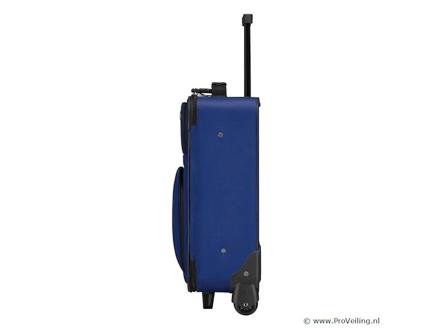 Trolley reiskofferset / kofferset athen - 5-delig - blauw - afbeelding 3 van  16