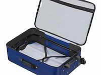 Trolley reiskofferset / kofferset athen - 5-delig - blauw - afbeelding 6 van  16