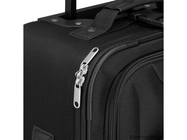 Trolley reiskofferset / kofferset athen - 5-delig - zwart - afbeelding 11 van  16
