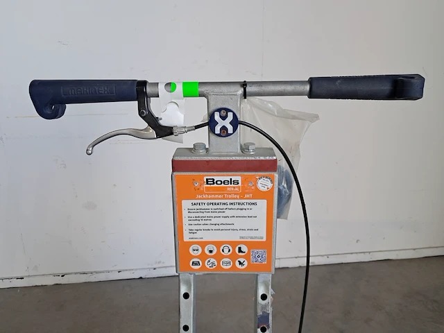 Trolley voor breekhamer 18kg makinex, easy hammer trolley, bouwjaar 2020 - afbeelding 9 van  11