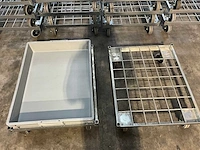 Trolley voor euronorm kratten (10x) - afbeelding 2 van  2