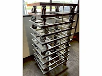 Trolley voor euronorm kratten (10x) - afbeelding 2 van  3