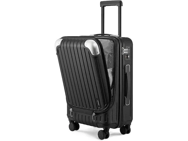 Trolley zwart 55cm/36l. - afbeelding 1 van  3