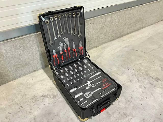 Trolly zwart - 2025 - 186 stuks - gereedschapswagen - afbeelding 1 van  11