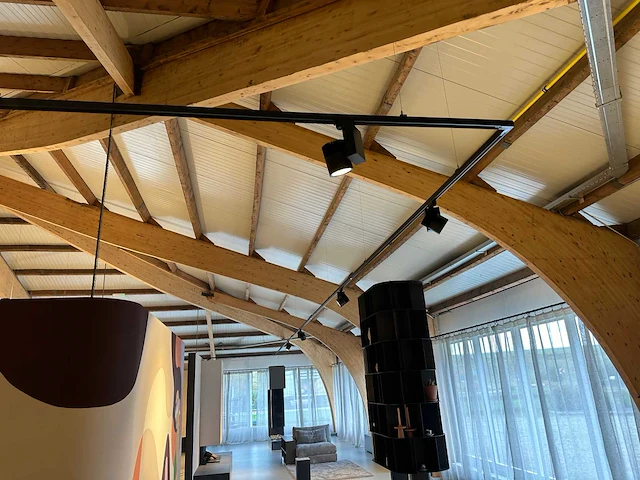 Tronix design showroomverlichting met ca. 50m1 rails 23 x tronix spots - afbeelding 4 van  7