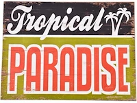 Tropical paradise - afbeelding 1 van  1